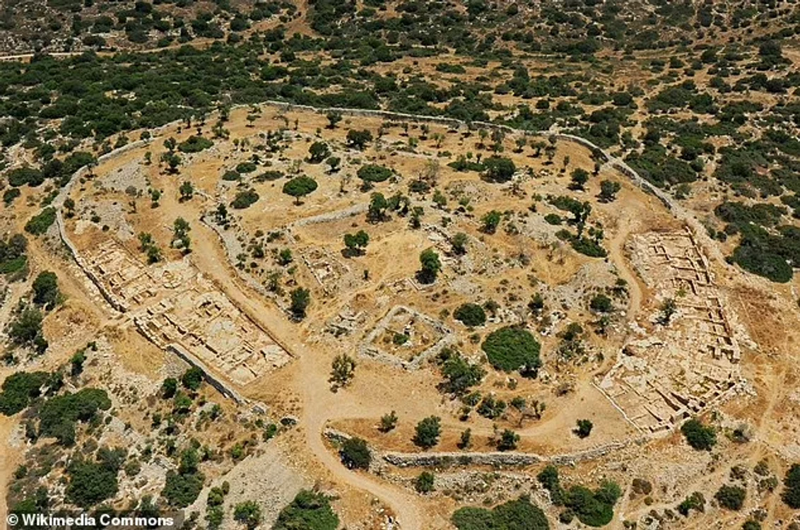 Unul dintre orașele antice din Khirbet Qeiyafa  FOTO: Wikimedia