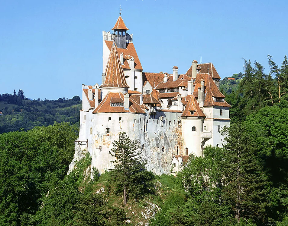 Castelul Bran este principalul punct de atracţie al spaniolilor