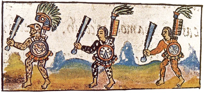 Florentine Codex IX Aztec Warriors jpg jpeg