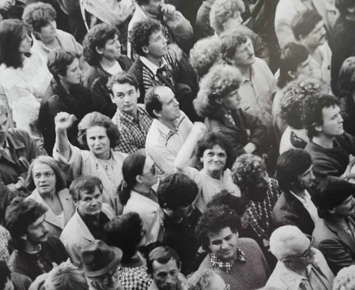 Timişoara a continuat revoluţia anticomunistă în anul 1990 FOTO Liviu Tulbure