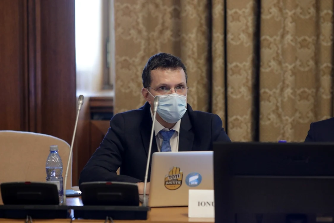 Ionuţ Moşteanu, purtătorul de cuvânt al USR. FOTO: Inquam Photos