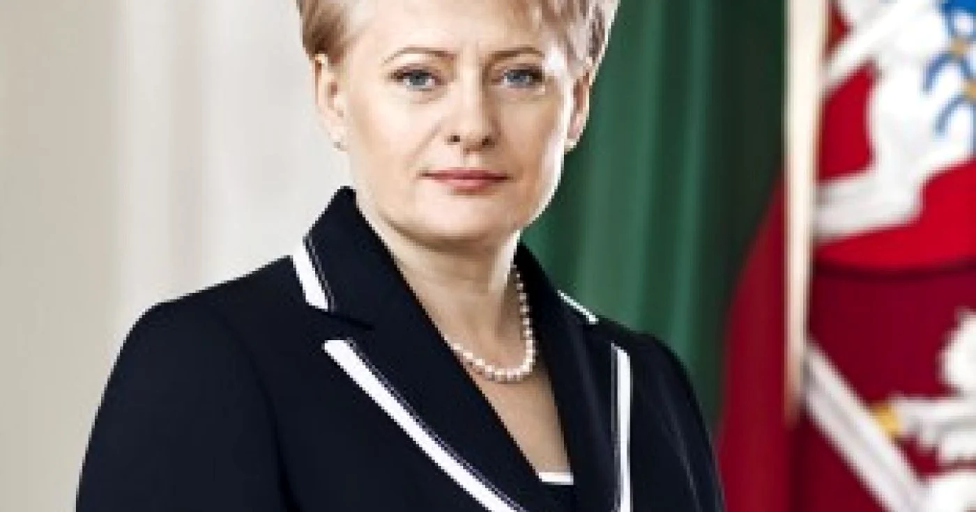 Preşedinta Lituaniei Dalia Grybauskaite