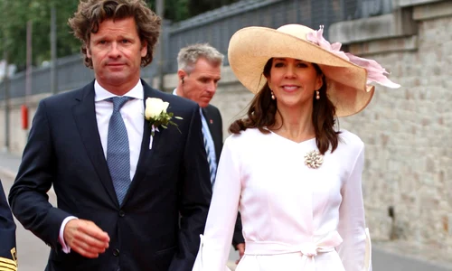 Princess Mary during the naming of the a ship 'Stenaweco Impulse' part of Stena Line at Langelinie harbor in Copenhagen jpeg