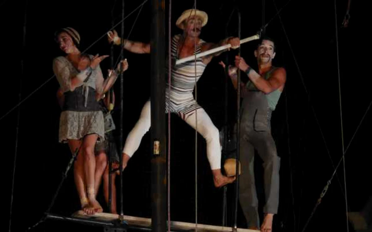 Trapezistii au incantat publicul in prima seara de festival - Foto Ramona Găină
