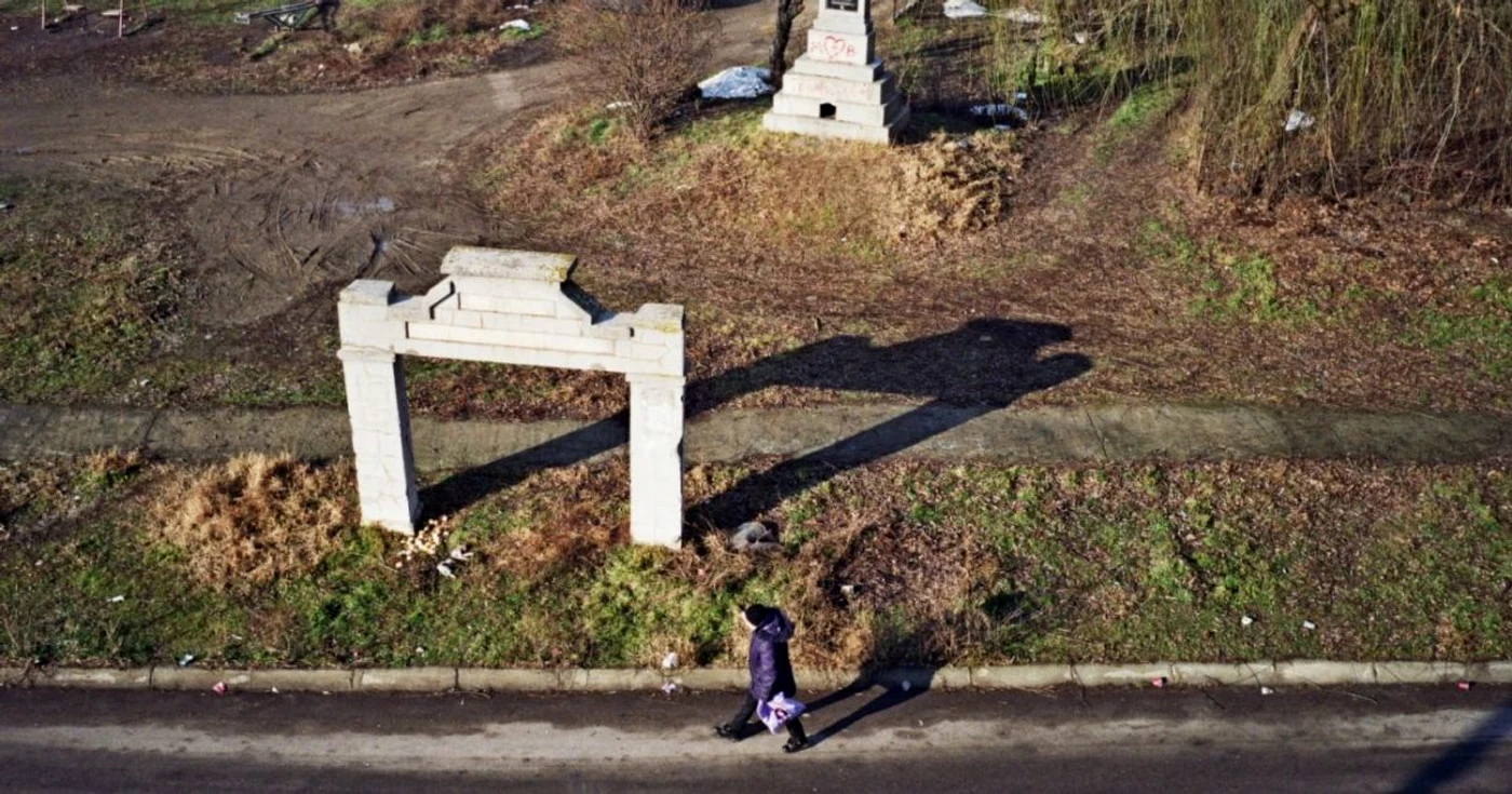Aşa arată monmentul acum. FOTO Florentin Coman