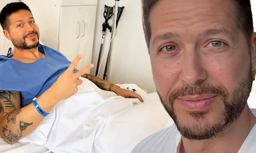 Artistul a ajuns din nou pe mâinile medicilor după ce s-a operat de ruptură de menisc în urma accidentării la “Survivor România 2023"