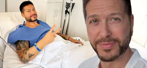 Artistul a ajuns din nou pe mâinile medicilor după ce s-a operat de ruptură de menisc în urma accidentării la “Survivor România 2023"