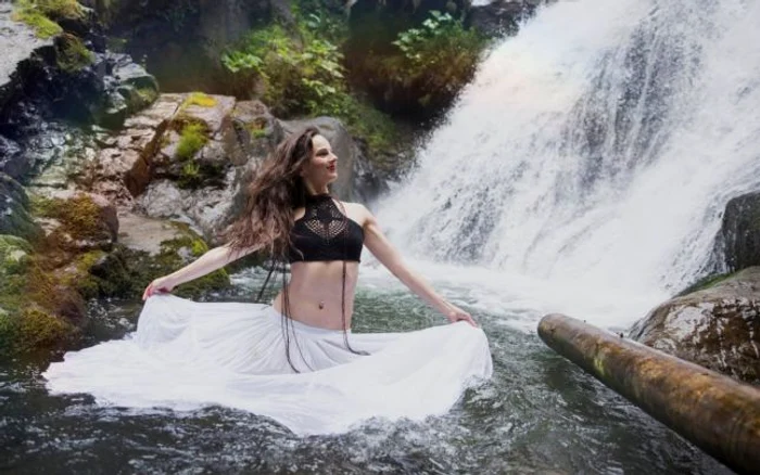 Ligia Martin are propria şcoală de dans oriental la Cluj. FOTO: Andreea Nechita