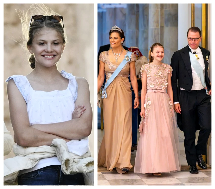 Prințesa Estelle a Suediei colaj jpg
