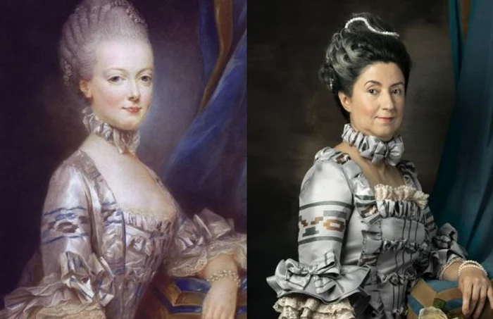 colaj ducesa maria antonia de austria foto joseph ducreux horia manolache