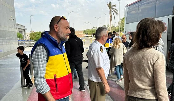 Mai mulți români au fost salvați din Gaza FOTO MAE