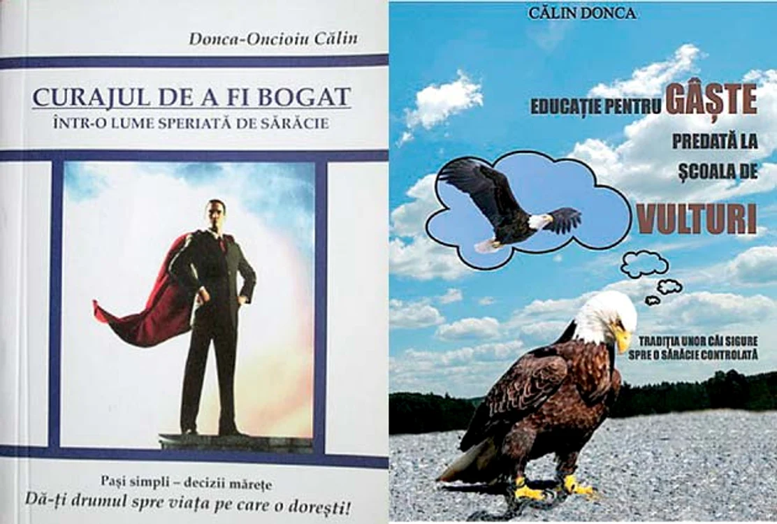 Aceste două volume, scrise de Călin Donca, au ajuns și ele pe noptiera Cristinei