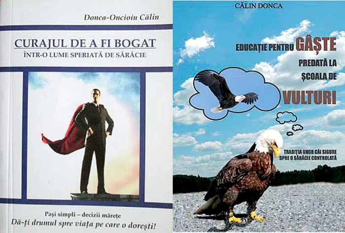 Aceste două volume, scrise de Călin Donca, au ajuns și ele pe noptiera Cristinei