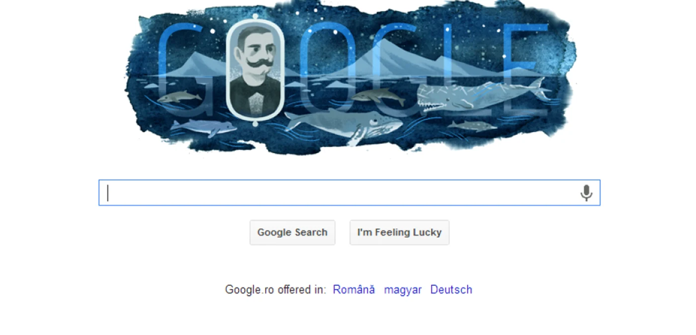 Emil Racoviţă este ”protagonistul” celui mai nou Google Doodle