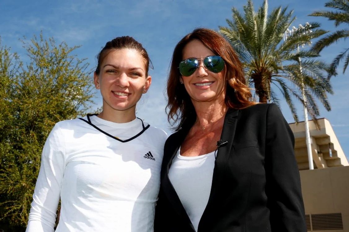 Simona Halep și Nadia Comăneci