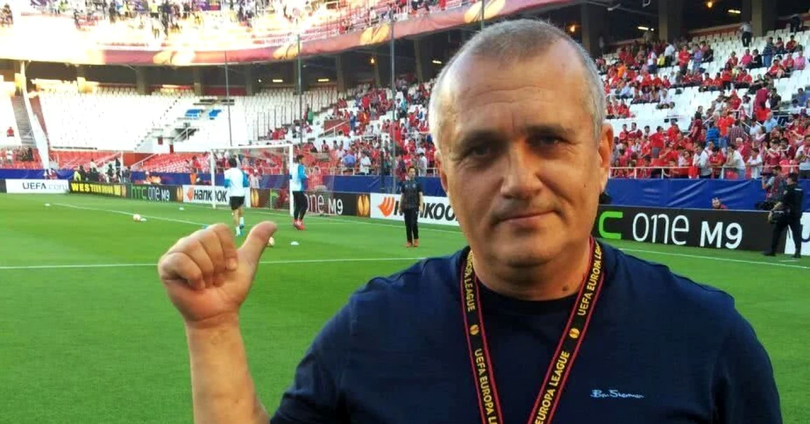 Emil Grădinescu, unul dintre comentatorii veterani ai României. Foto Facebook