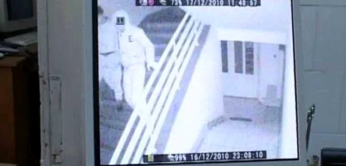Hoţii au fost surprinşi pe camerele video ale Centrului de Transfuzie