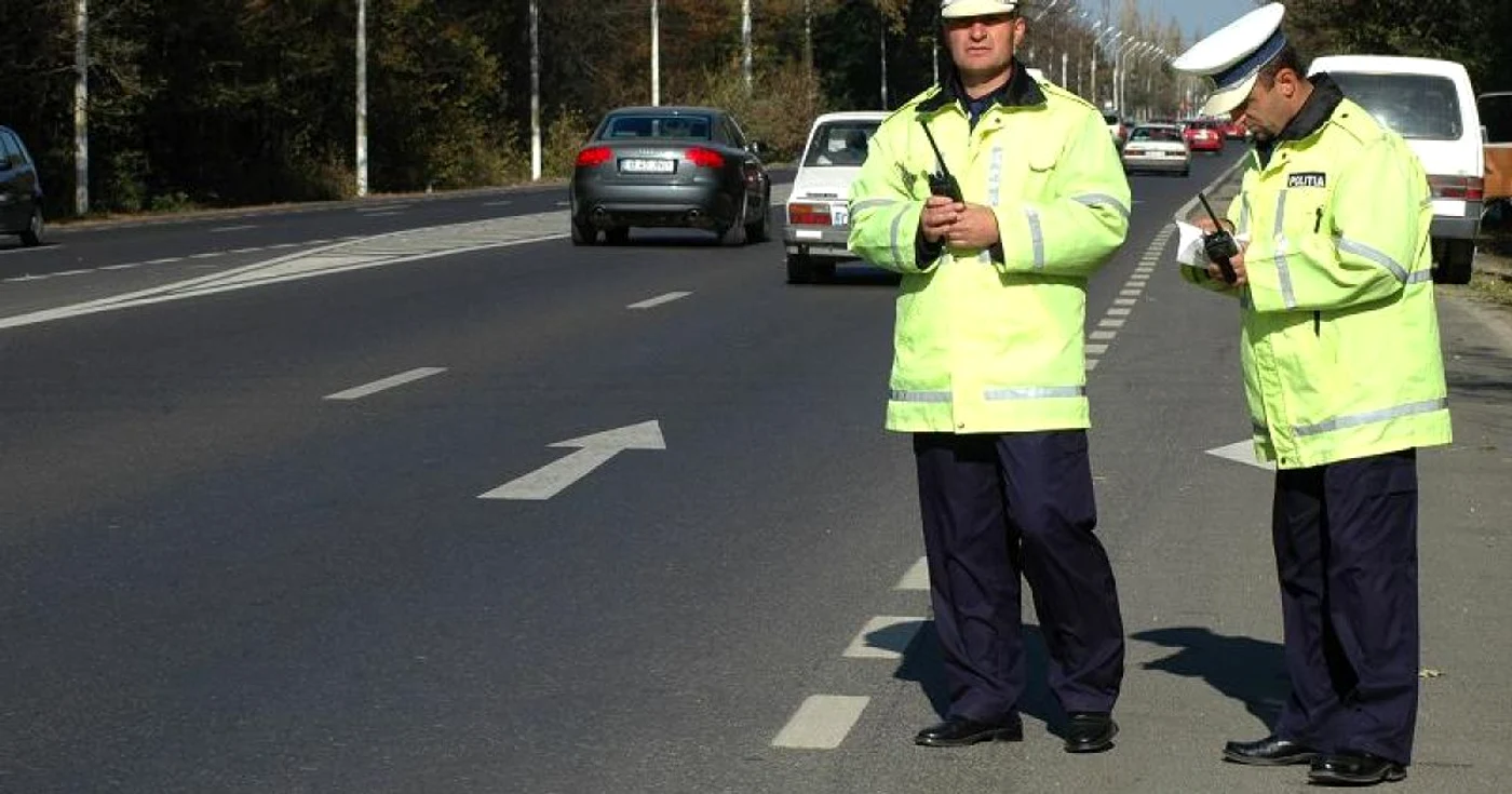 Oamenii legii i-au verificat pe şoferi Foto: Arhivă Adevărul