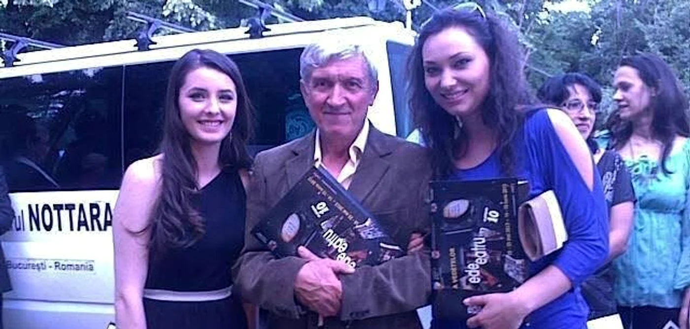 Marina Nițoiu, alături de Mircea Diaconu foto: arhivă personală 