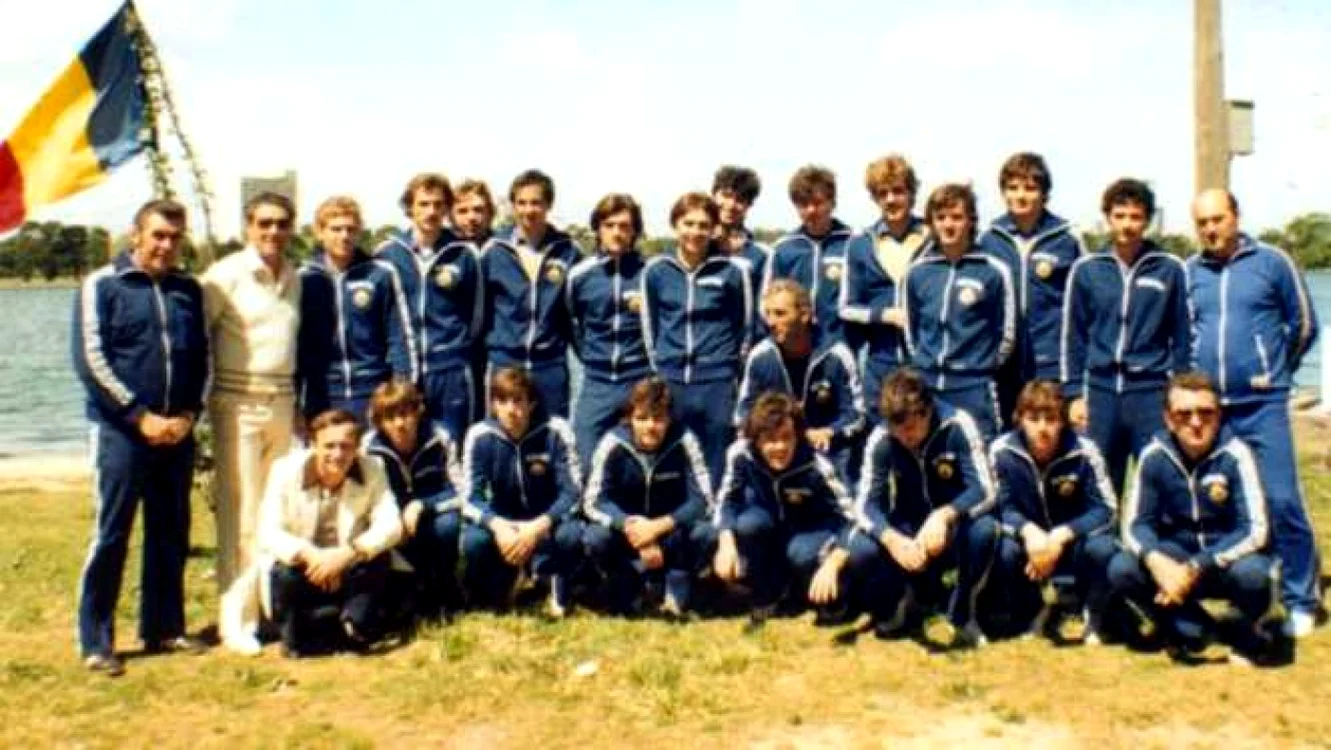 echipa romaniei la campionat mondial australia 1981 foto magna news