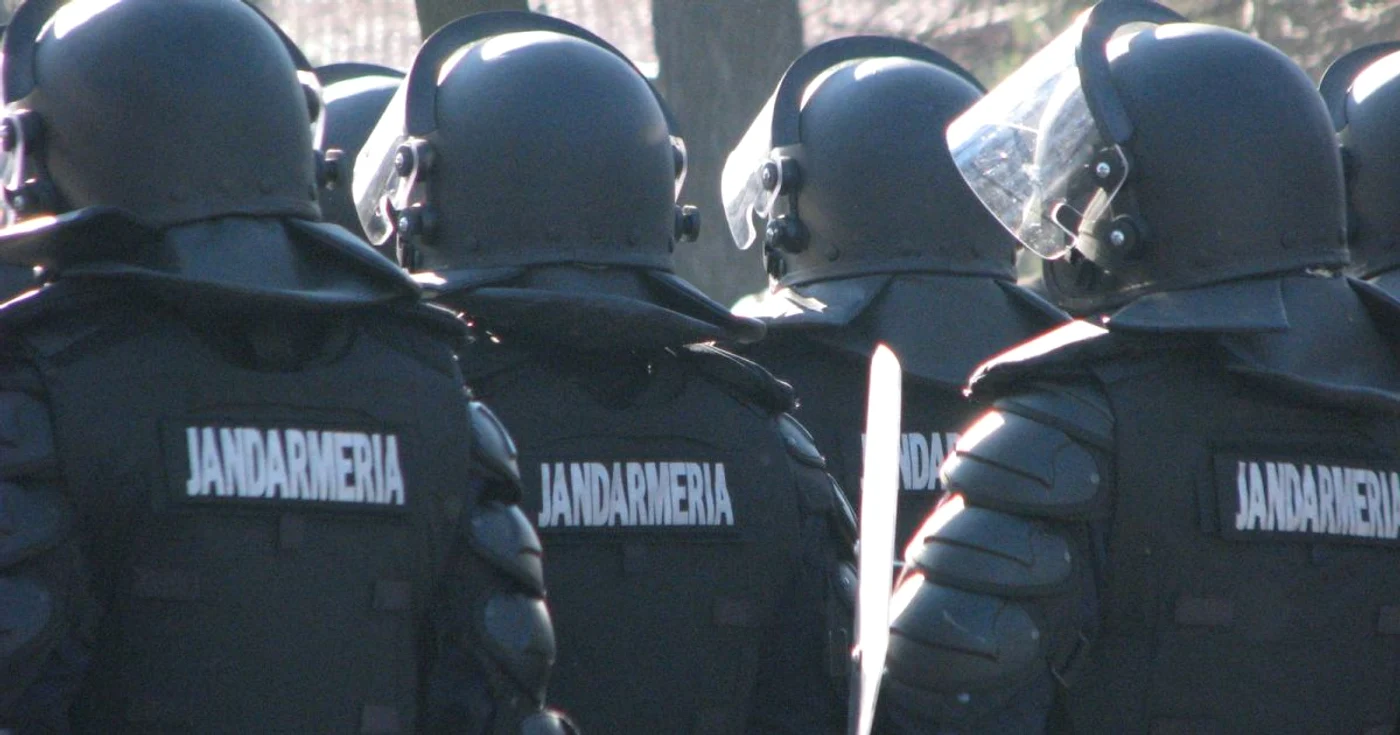 Jandarmeria Capitalei nu se află în alertă roşie. Foto arhivă