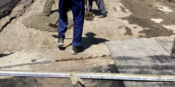 Lucrările la Viaductul Poştei de pe DN7-E81 Valea Oltului în Vâlcea Foto DRDP Craiova