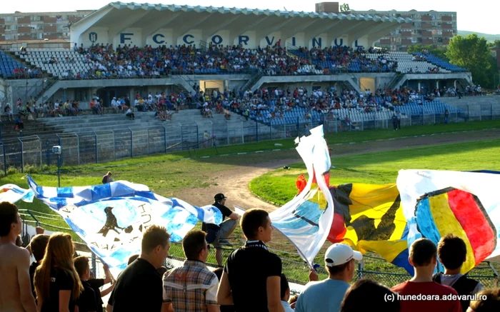 Stadionul Corvinul. Foto: Daniel Guţă. ADEVĂRUL