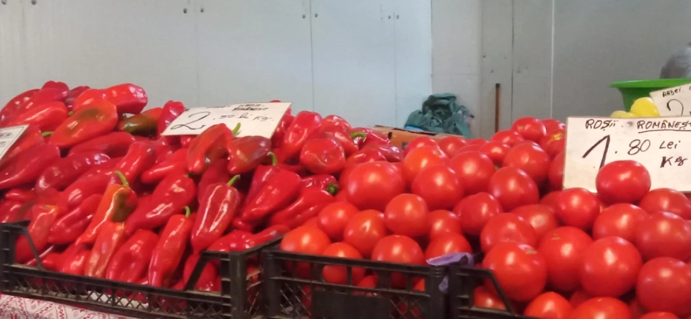 producătorii din olt îşi vând legumele pe nimic la piaţa engros de la doba