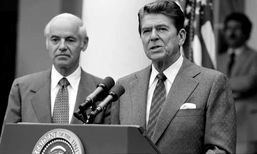 Reagan speaks on air traffic controllers strike 1981 jpg