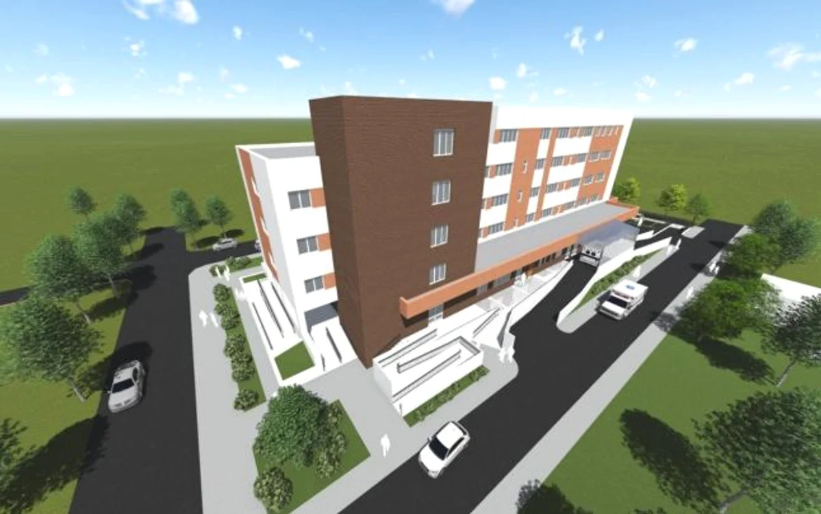 
    Compania Națională de Investiții va lua o clădire dezafectată și o transforma într-un spital modernFoto: Facebook / Septimiu Bourceanu  