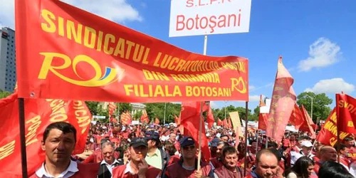 protest posta romana