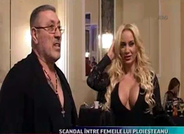 Serghei Mizil şi Simona Traşcă au fost împreună la un eveniment Foto: Captură Prima TV