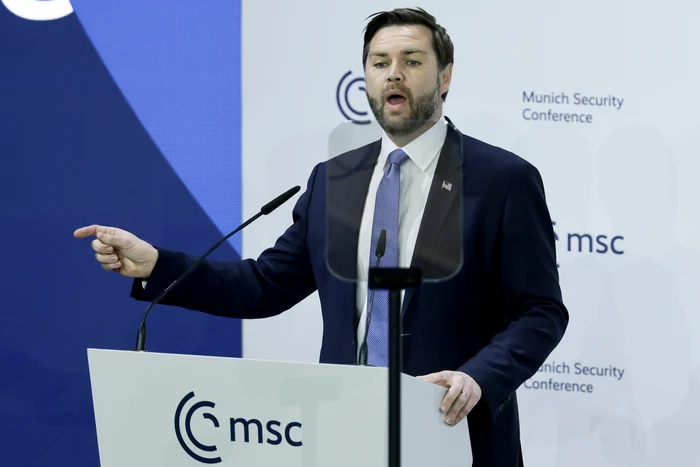 Vicepreședintele SUA a șocat cu discursul său critic la adresa Europei FOTO EPA-EFE