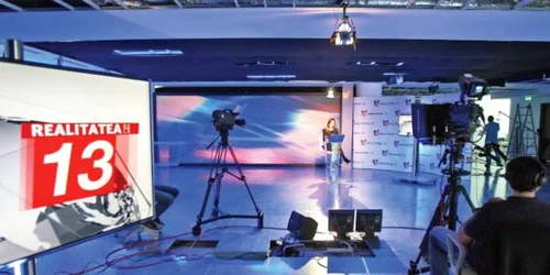 Noul studio Realitatea TV din clădirea Willbrook   
