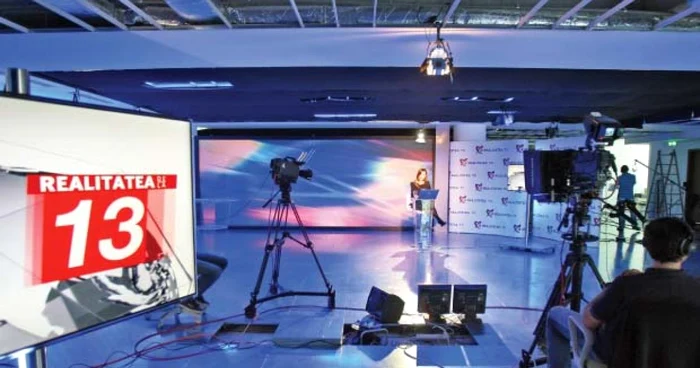 Noul studio Realitatea TV din clădirea Willbrook   