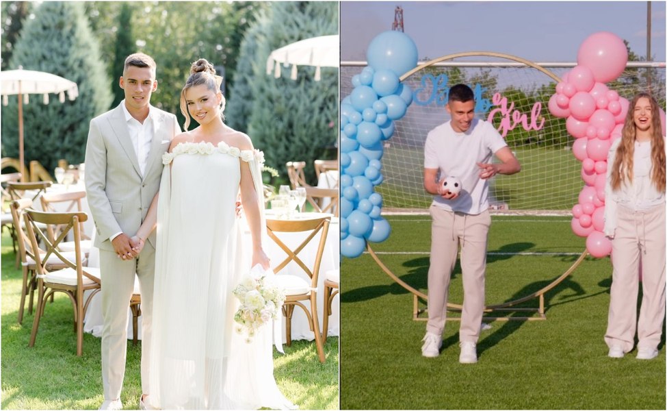 Cătălin Cîrjan a devenit tată pentru prima oară. Soția lui, Evelyn, a născut o fetiță perfect sănătoasă
