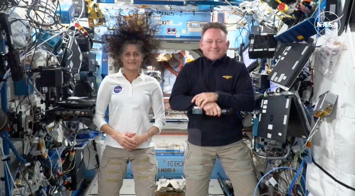 Sunita Williams și Butch Wilmore 