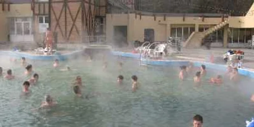 Crăciun la piscină