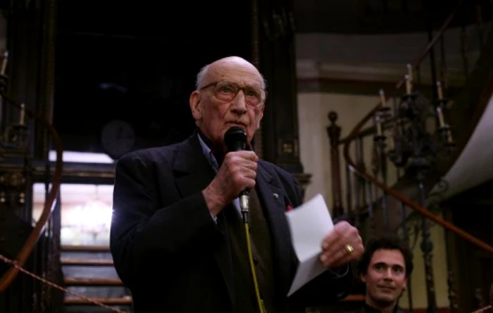 Neagu Djuvara a primit în anul 2012 titlul de Doctor Honoris Causa al Universităţii din Bucureşti FOTO: romanialibera.ro