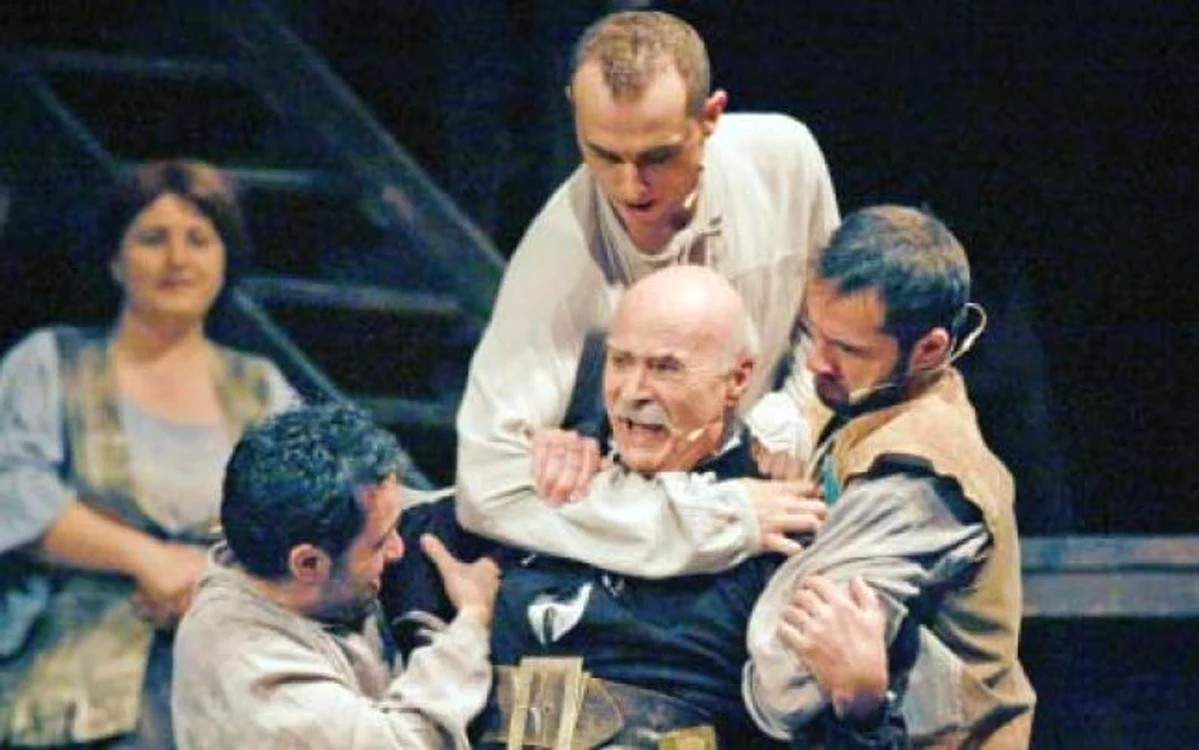În 2008, în premiera piesei „Omul din La Mancha“