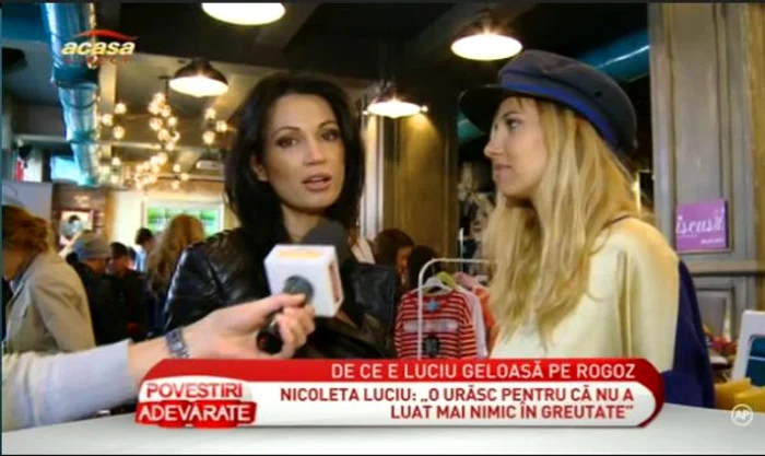Nicoleta Luciu si Dana Rogoz