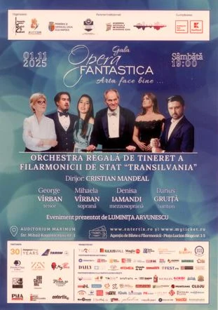 Gala Opera FANtastica, din nou la Cluj-Napoca