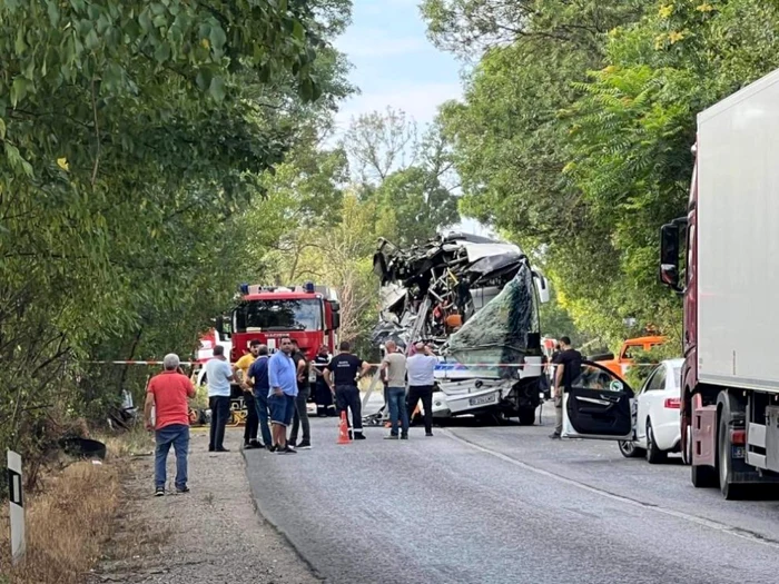 Romani morti intr-un accident in Bulgaria FOTO dariknews.bg