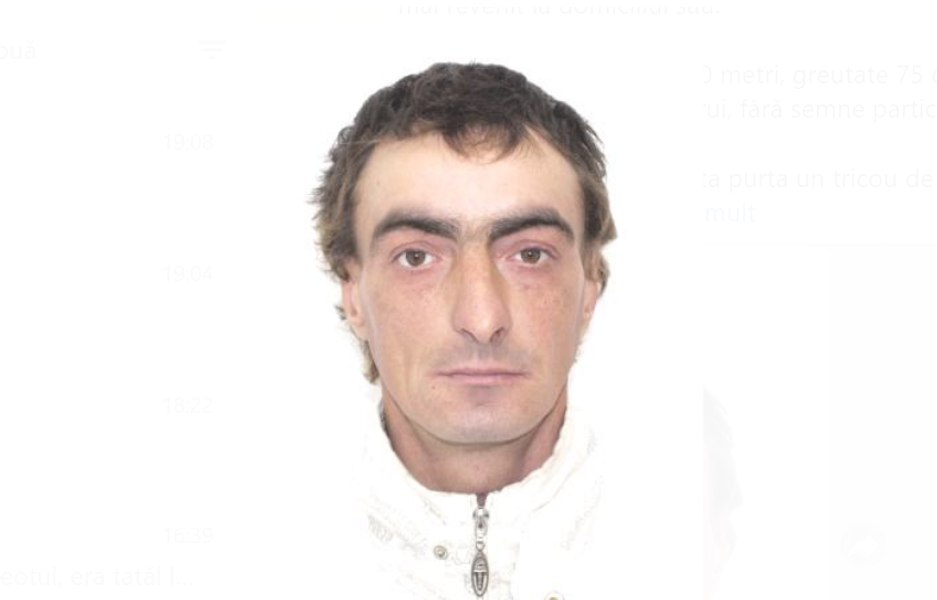 Bărbat de 43 ani, căutat de polițiștii din Olt. A plecat de la spital, familia anunțând că nu a ajuns la domiciliu