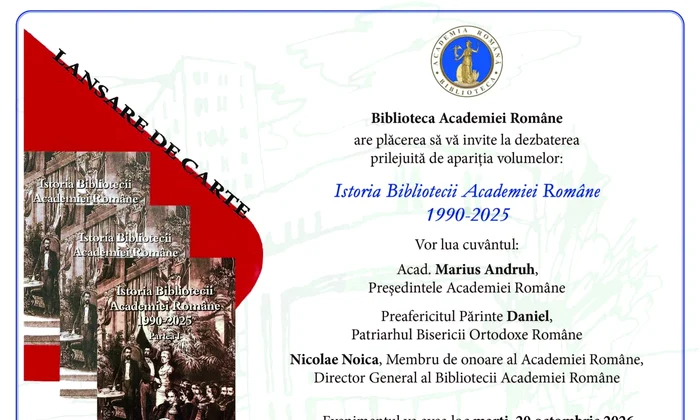 Lansarea ultimelor trei volume din seria „Istoria Bibliotecii Academiei Române (1867–2025)”