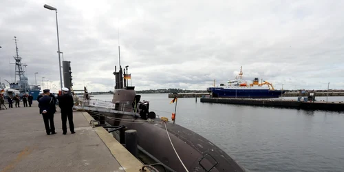 Submarin german U35 la baza navală din Eckernförde FOTO EPA-EFE