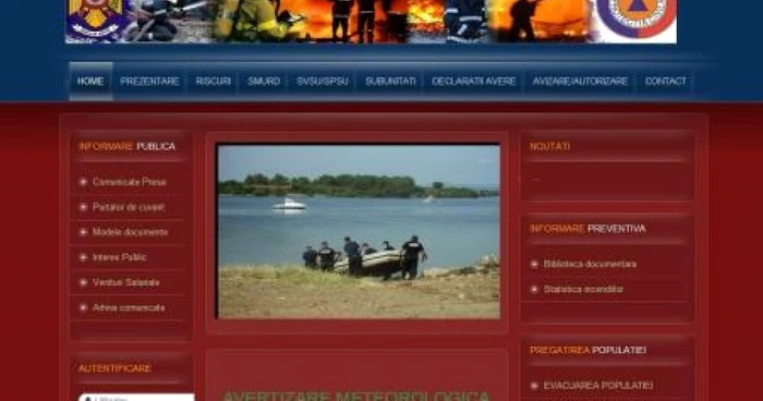 Pe site-ul ISU Drobeta poţi afla şi riscurile la care e expus judeţul