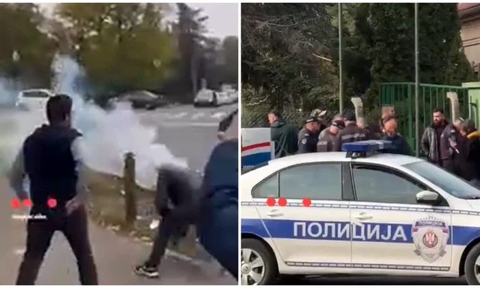 violente in serbia png