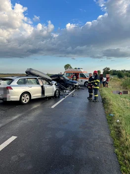 Accident în Ialomița