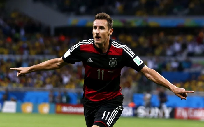 Miroslav Klose, jucător din selecţionata Germaniei FOTO Reuters